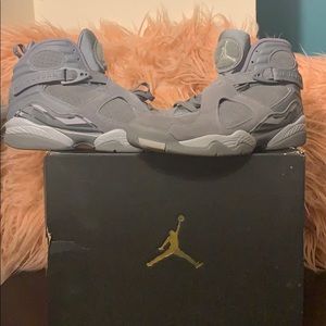 Wolf grey jordan 8(read description)